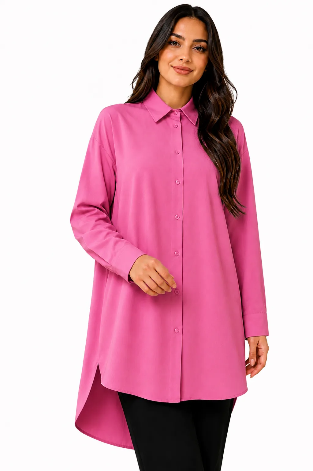 3 ADET TUNİK 990 TL — Koyu şeker pembe görsel 1